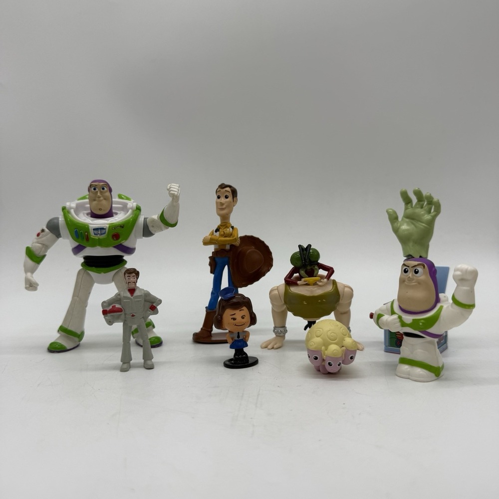 Disney Pixar Toy Story Mixed Figure Lot Sid's Toys Sheep Buzz Bundle